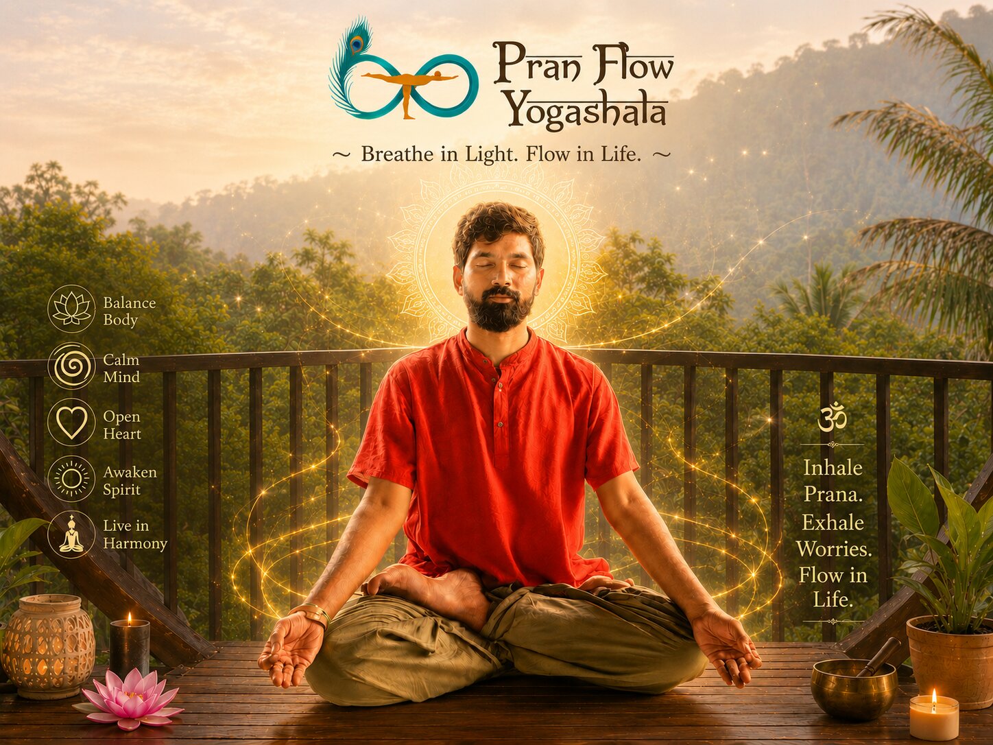 Banu Prakash A — Prana Flow Yogashala